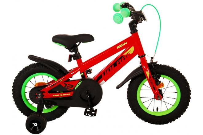 Volare Rocky Children's Bicycle - Boys - 12 inch - Red