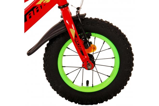 Volare Rocky Children's Bicycle - Boys - 12 inch - Red