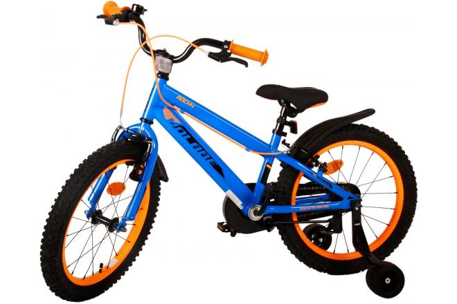 Volare Rocky children's bike - boys - 18 inch - Blue - Two hand brakes