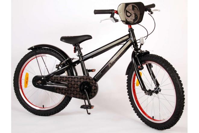 Spider-Man - Kids bike - Boys - 20 inch - Matte Black - 2 Hand Brakes