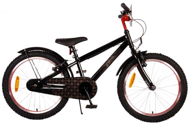 Spider-Man - Kids bike - Boys - 20 inch - Matte Black - 2 Hand Brakes