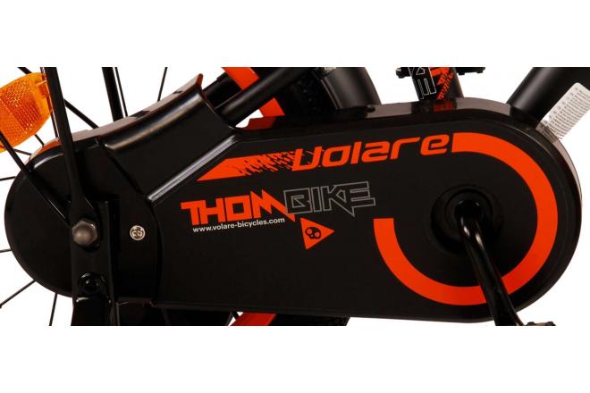 Volare Thombike children's bike - boys - 14 inch - Black Orange