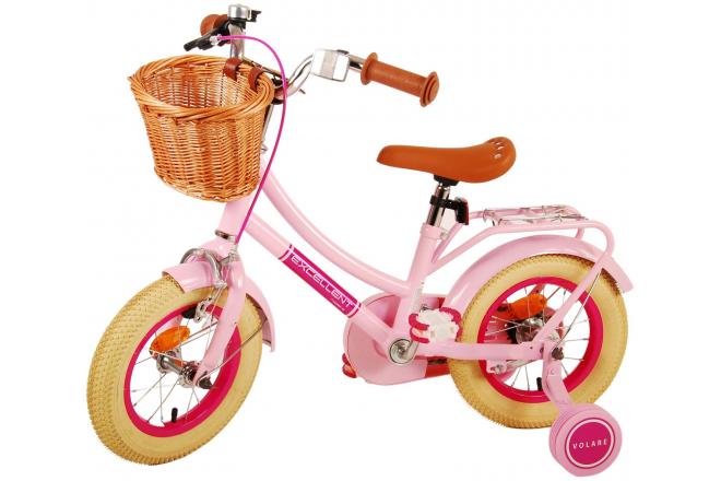 Volare Excellent children's bike - Girls - 12 inch - Pink