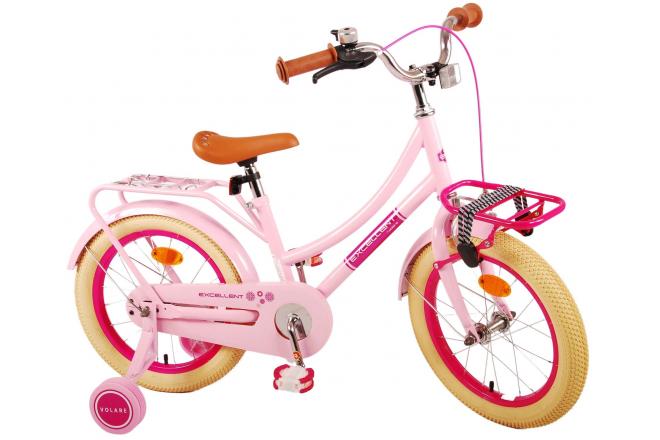 Volare Excellent children's bike - Girls - 16 inch - Pink - 95% assembled