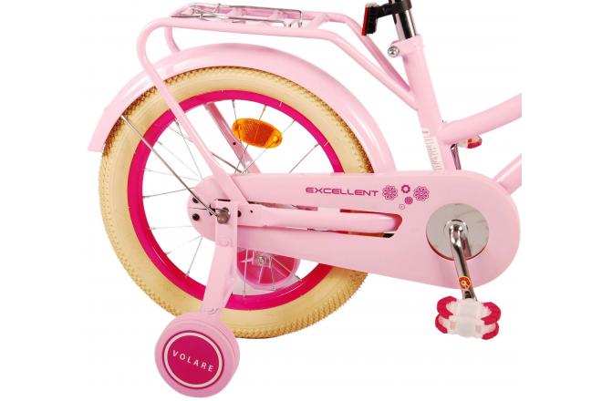 Volare Excellent children's bike - Girls - 16 inch - Pink - 95% assembled