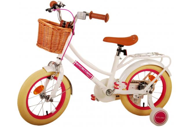 Volare Excellent children's bike - Girls - 14 inch - White