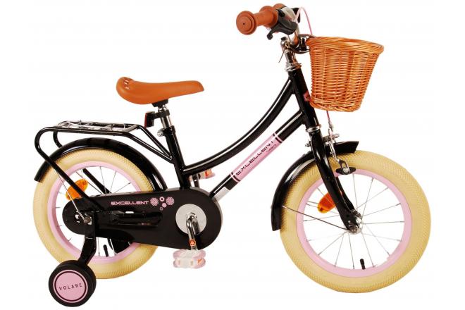 Volare Excellent children's bike - Girls - 14 inch - Black