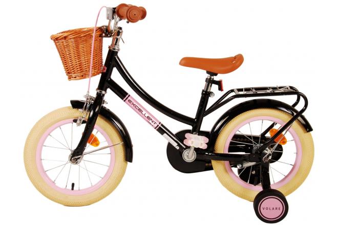 Volare Excellent children's bike - Girls - 14 inch - Black