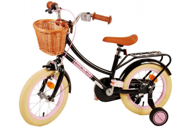 Volare Excellent children's bike - Girls - 14 inch - Black