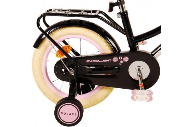Volare Excellent children's bike - Girls - 14 inch - Black