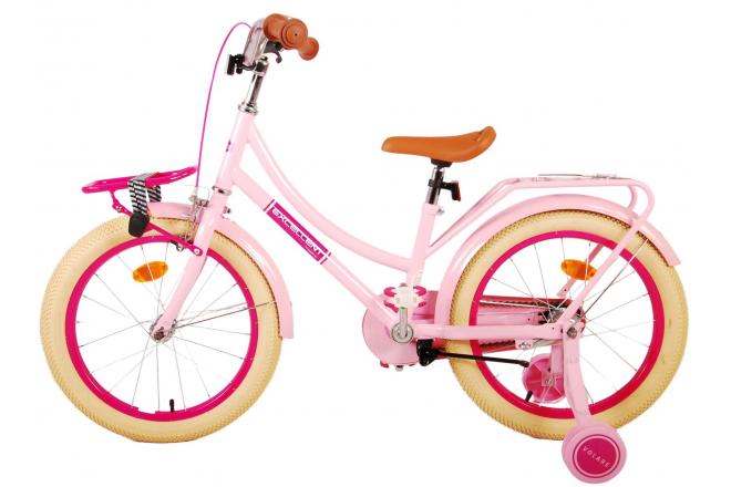 Volare Excellent Children's Bicycle - Girls - 18 inch - Pink - 95% assembled