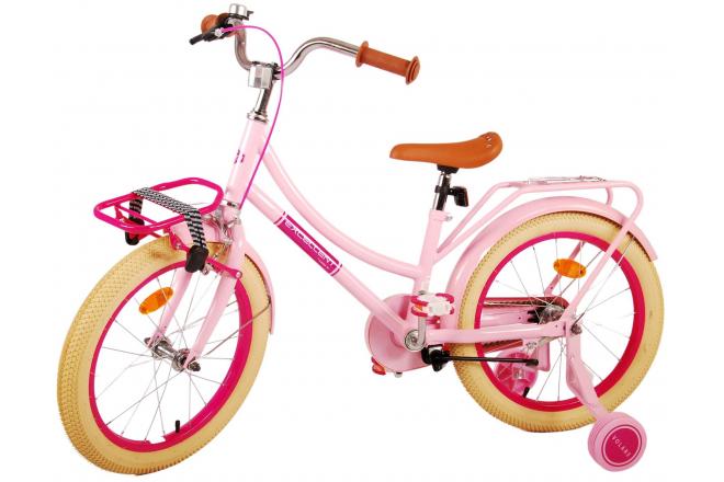 Volare Excellent Children's Bicycle - Girls - 18 inch - Pink - 95% assembled
