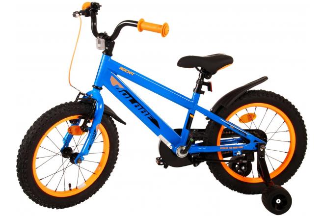 Volare Rocky Children's Bicycle - Boys - 16 inch - Blue