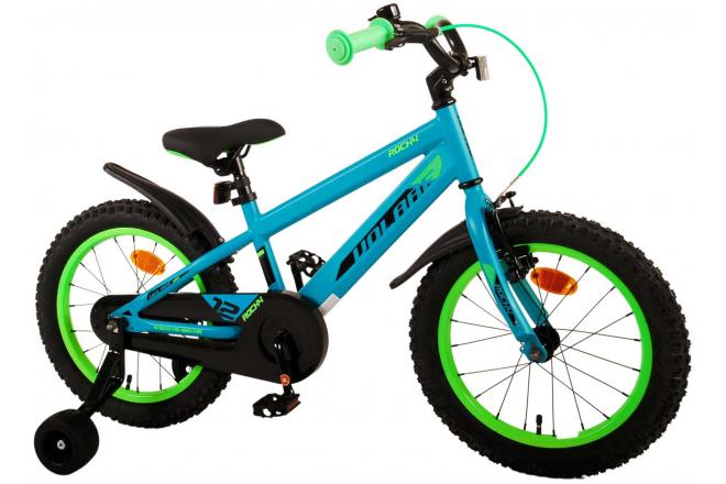 Volare Rocky Children's Bicycle - Boys - 16 inch - Green