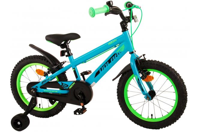 Volare Rocky Children's Bicycle - Boys - 16 inch - Green - Two handbrakes