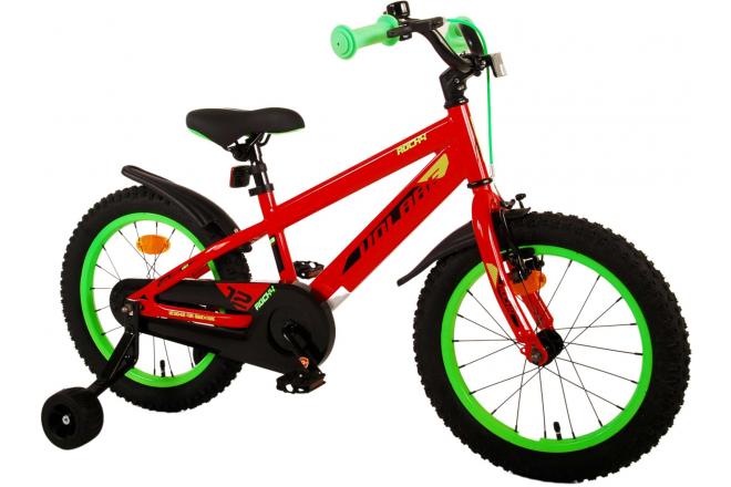 Volare Rocky Children's Bicycle - Boys - 16 inch - Red