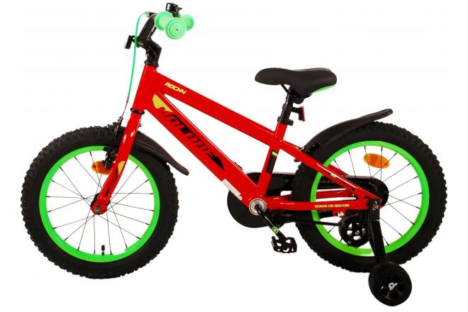 Volare Rocky Children's Bicycle - Boys - 16 inch - Red