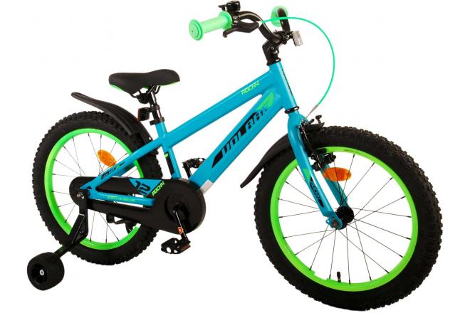 Volare Rocky Children's Bicycle - Boys - 18 inch - Green