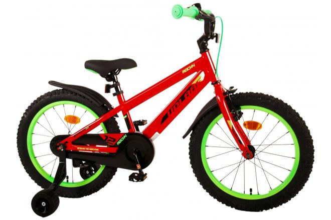 Volare Rocky Children's Bicycle - Boys - 18 inch - Red