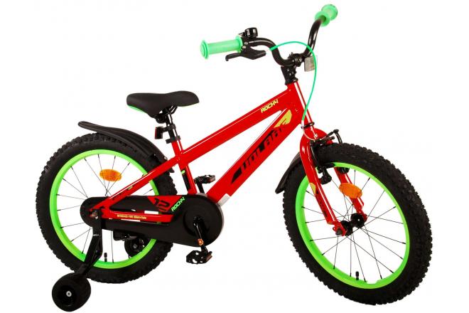 Volare Rocky Children's Bicycle - Boys - 18 inch - Red