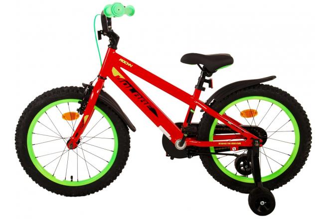 Volare Rocky Children's Bicycle - Boys - 18 inch - Red