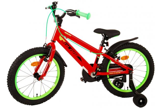 Volare Rocky children's bike - boys - 18 inch - Red - Two hand brakes