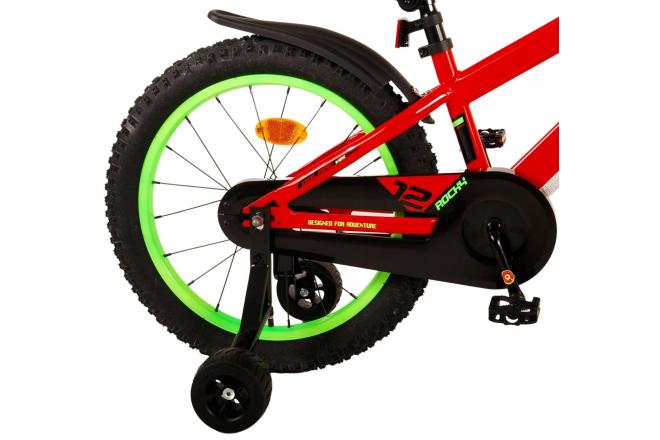 Volare Rocky Children's Bicycle - Boys - 18 inch - Red