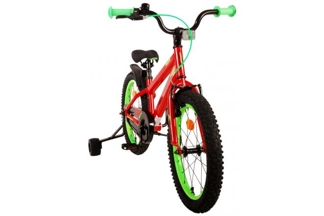 Volare Rocky Children's Bicycle - Boys - 18 inch - Red