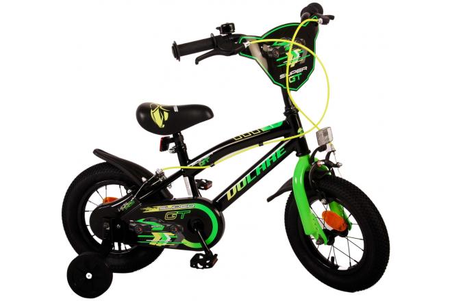 Volare Super GT Children's bike - boys - 12 inch - Green - Two handbrakes