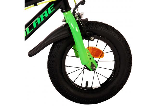 Volare Super GT Children's bike - boys - 12 inch - Green - Two handbrakes