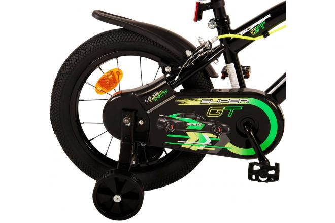 Volare Super GT Children's bike - boys - 14 inch - Green - Two hand brakes