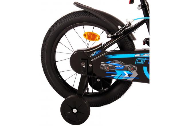 Volare Super GT Children's bike - boys - 16 inch - Blue - Two hand brakes