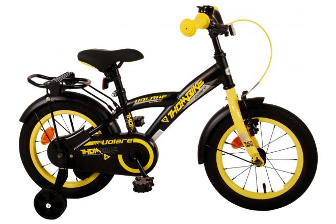 Volare Thombike Kids' bike - Boys - 14 inch - Black Yellow