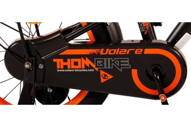 Volare Thombike children's bike - boys - 16 inch - Black Orange