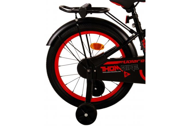 Volare Thombike Kids' bike - Boys - 18 inch - Black Red