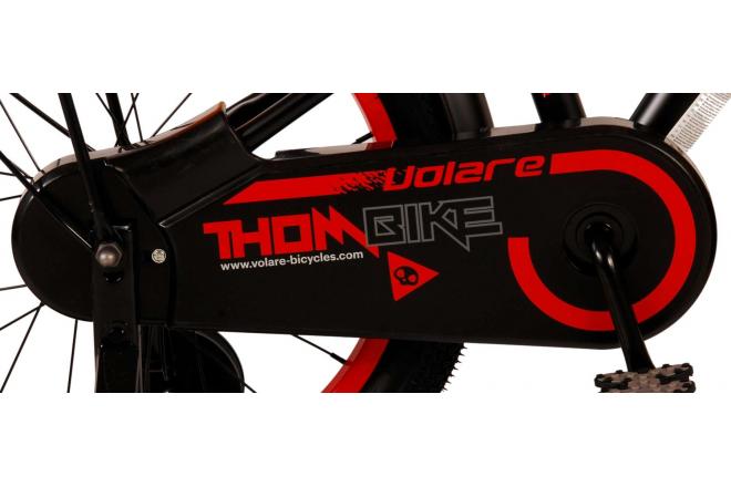 Volare Thombike Kids' bike - Boys - 18 inch - Black Red