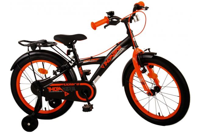Volare Thombike Kids' bike - Boys - 18 inch - Black Orange - Two hand brakes