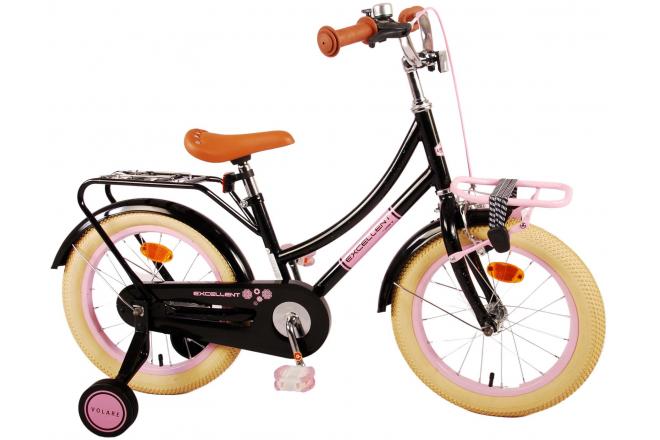 Volare Excellent Children's bike - Girls - 16 inch - Black - 95% assembled