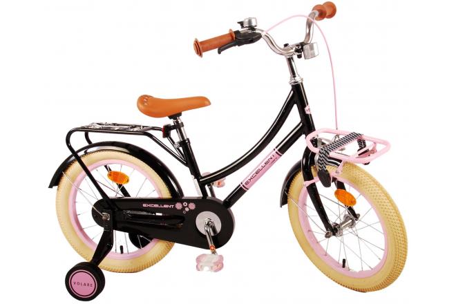 Volare Excellent Children's bike - Girls - 16 inch - Black - 95% assembled