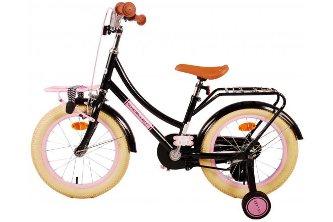 Volare Excellent Children's bike - Girls - 16 inch - Black - 95% assembled