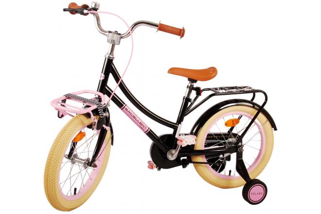 Volare Excellent Children's bike - Girls - 16 inch - Black - 95% assembled