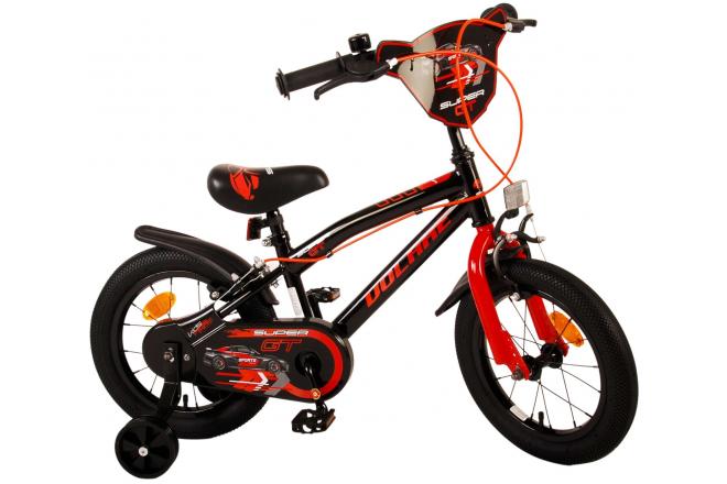 Volare Super GT Children's bike - boys - 14 inch - Red - Two hand brakes