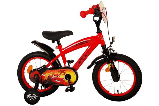 Disney Cars Children's Bicycle - Boys - 14 inch - Red