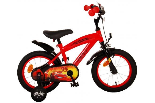 Disney Cars Children's Bicycle - Boys - 14 inch - Red