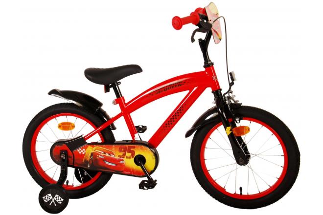 Disney Cars Children's Bicycle - Boys - 16 inch - Red