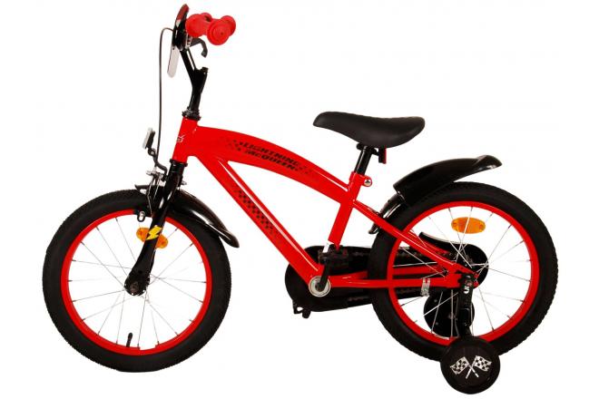 Disney Cars Children's Bicycle - Boys - 16 inch - Red