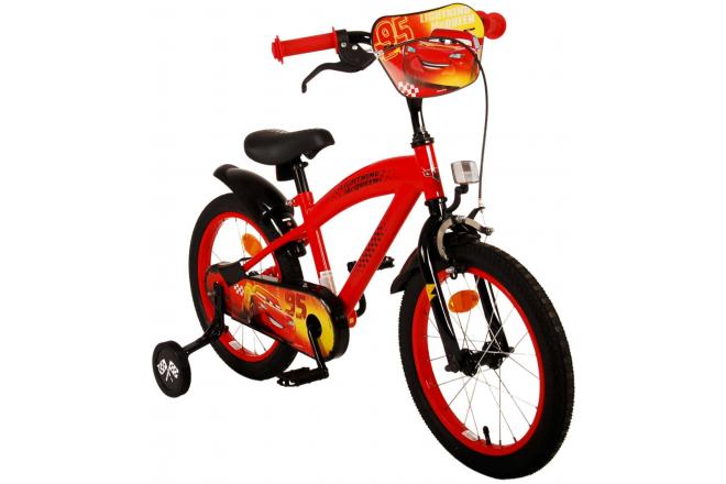 Disney Cars Children's Bicycle - Boys - 16 inch - Red