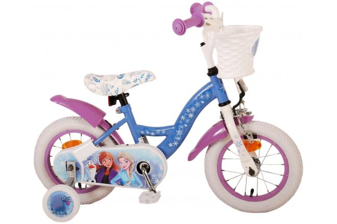 Disney Frozen 2 Children's Bicycle - Girls - 12 inch - Blue / Purple