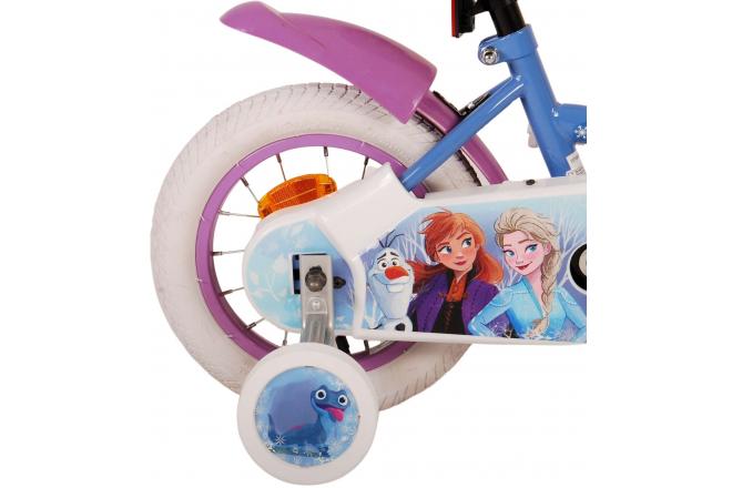 Disney Frozen 2 Children's Bicycle - Girls - 12 inch - Blue / Purple
