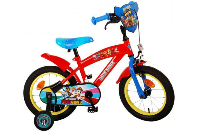 Paw Patrol children's bike - boys - 14 inch - Red/Blue